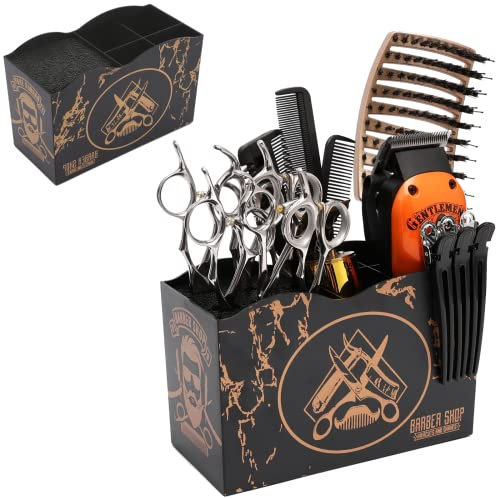 Supporto per Forbici, Professional Salon Shear Holder, Barbiere Forbici Porta Forbici, Porta-Cesoie per Parrucchiere, Salon Parrucchiere Clip Box, per Attrezzi da Parrucchiere, Organizer per La Casa