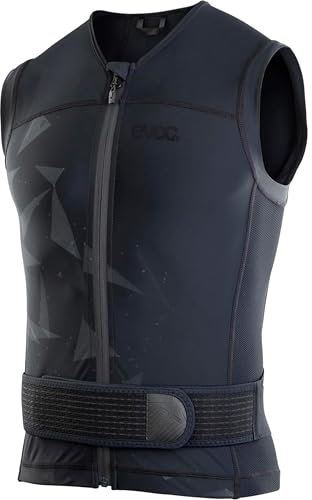 EVOC PROTECTOR VEST PRO MEN, Protektorenweste (LITESHIELD FLEX Rückenprotektor, AIRO FLEX Hüftgurt, inkl. geruchshemmender Technologien, maschinenwaschbar, Größe: L), Schwarz
