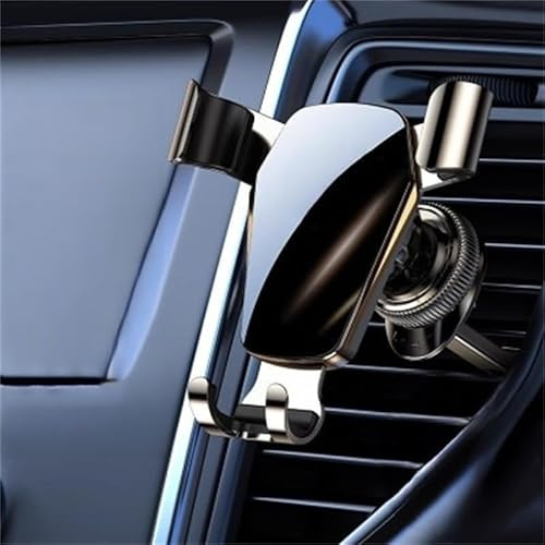 birnn Car Phone Holder for Volkswagen VW Up!, Air Vent Car Phone Mount Cradle 360° Rotated Car Phone Mount Universal Phone Holder for Cars Super Stable, C Black and Gold