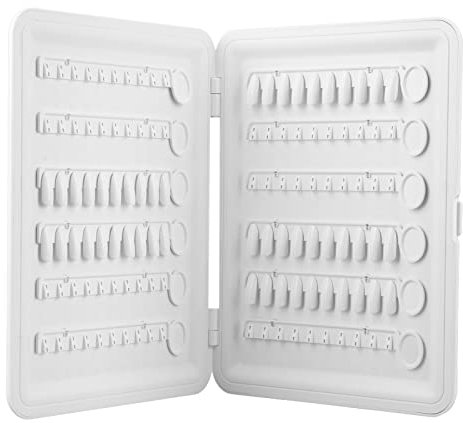 ANKROYU 120 Nagel-Nagelmusterbuch, Farbkarte-Anzeigebuch, Nagel-Gel-Nagellack-Muster-Designbrett Mit 120 Nagelspitzen-Kleber Für Nagelstudios