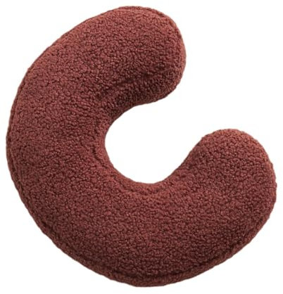 Whnbuij Gefüllte Kissen, englische Buchstabenkissen,Exquisite Buchstaben Kissen Wickelkissen - Plüsch Sofakissen Bequeme und weiche Kissen für Familie Freunde und Kinder