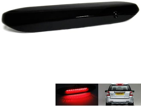RZG Black Smoked Lens LED Rear High Level Centre Third Brake Stop Light For 2006-2014 LR Freelander 2 LR2 L359