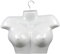 LOVIVER Weibliche Puppe Damen Oberkörper Display Form Weibliche Schaufensterpuppe Torso für Schmuck Display, Weiße Farbe