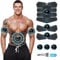 HONGXIAN EMS Trainingsgerät, Stimulationsgerät Bauch Muskeln, 8 Modi & 19 Intensitäten, ABS Trainingsgerät Professionelle, USB Wiederaufladbar EMS Bauchtrainer Ganzkörper ABS/Bauch/Arm/Bein