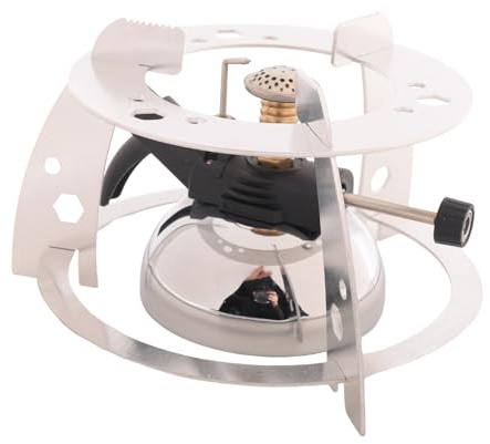 JANZU Mini-Tisch- mit Butangaskopf für Siphon, Kaffeebereiter, Kaffeemaschine, Mokka-Topf, Gasherd