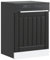 UJCHVHN Dishwasher Panel Lucca Black Engineered WoodCabinets & Storage Kitchen Cabinets