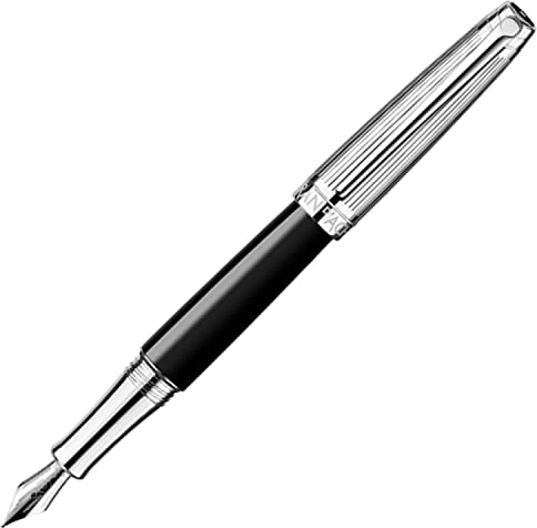 Caran d'Ache - Léman Bicolor Black Füllfederhalter – BB-Feder