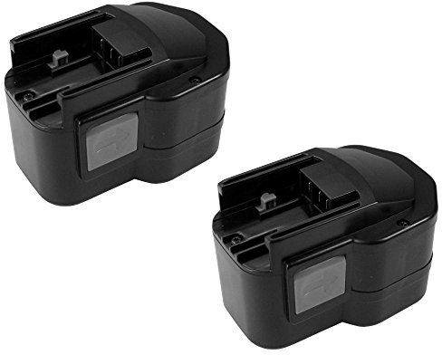 2X Hochleistungs NI-MH Akku, 12V / 3300mAh für Atlas Copco AEG Milwaukee LokTor P12PX P12TX S12PX S12TX BF12 System PBS3000 B12 BX12 BXS12 BXL12 P12P P12T BF12 MX12 MXS12