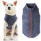 Gooby 72116-WGRY-3XL Fleece-Hundeweste mit Reißverschluss, grau, 3X-Large