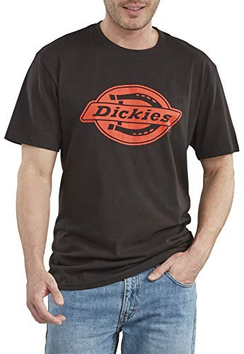 Dickies Men's Short Sleeve Graphic Tee T-Shirt, Black, Medium