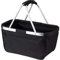 Einkaufskorb Korb Lunch Shopping Bag Faltbar Tasche, Farbe Schwarz