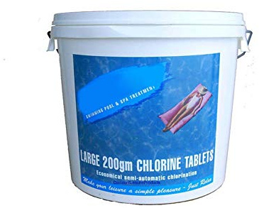 2KG Relax Large Chlorine Tablets Pool & Spa Chemicals