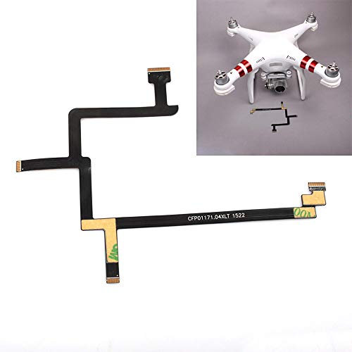 Alecony Gimbal Flachbandkabel,Kardanisches Kabel,Flexibe Gimbal Ribbon Cable Kompatibel mit DJI Phantom 3 Standard Kamera Drohne,PCB Reparaturkabel,Flachband Flex Kabel Ersatzteile