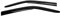 Windabweiser Regenabweiser für VW Transporter T5 T6 2003-2025 Acryl Schwarz 2X