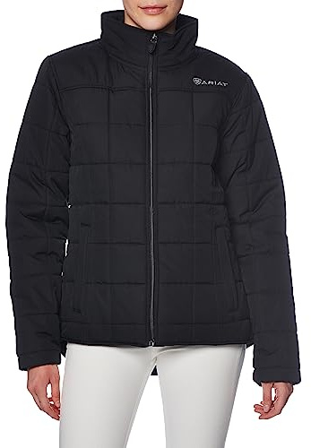 ARIAT Womens Crius Insulated Jacket Coat, Black, Medium US