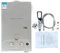 Cozyel Scaldabagno A Gas 16lt LPG Scaldabagno Istantaneo A Gas 32KW Con Digitale LCD Scaldabagno Automatico E Rapidamente