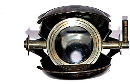 Monokulares Fernglas aus Messing im antiken Vintage-Stil, nautisches Piraten-Spionglas, handgefertigt, Größe 10,2 cm, Monokular-Teleskop aus Messing, Antik-Finish, Sammlerstück, Geschenkartikel