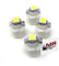 MR-Style Set Aufkleber und 4x high Power LED Tachobeleuchtung (weiß) kompatibel mit Renault Twingo 1993-2007, Instrumentenbeleuchtung Umbauset