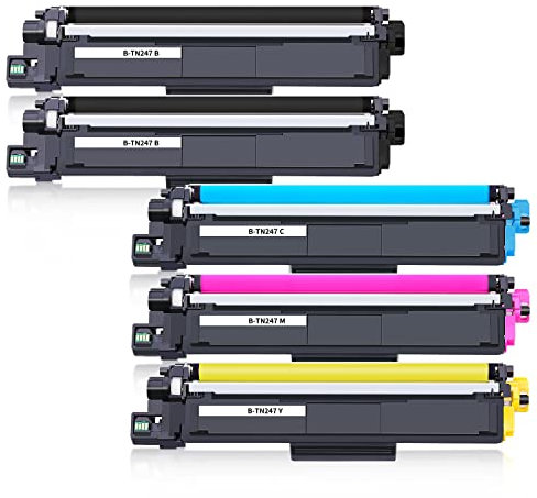 TN-243CMYK Toner MFC-L3750CDW Kompatibel für Toner Brother MFC L3750CDW DCP-L3550CDW MFC-L3770CDW DCP-L3510CDW MFC-L3710CW HL-L3210CW HL-L3230CDW TN243CMYK TN 243CMYK TN-243 TN243 TN247 (5er-Pack)