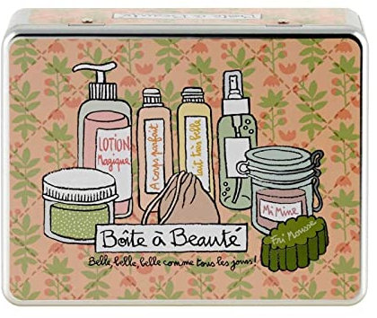 Boite rangement maquillage Belle belle belle - Derrière la porte