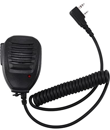 DCALU Radio Handheld Microphone Speaker MIC For Walkie Talkie UV-5R Portable Two Way Radio Fit For Pofung Fit For Baofenguv-5R BF-888S Accessories walkie talkie mic