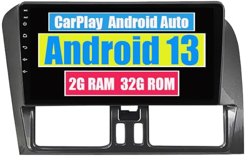 RoverOne Auto Stereo für Volvo XC60 2008-2017 mit Android Multimedia-Player Navigation Radio Stereo Touchscreen Bluetooth WiFi USB Mirror Link