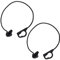 SG Store 2 Correas para Estante Trasero de Coche 13367836 compatibles con Corsa D Corsa E 5 Accesorios para Puertas Interiores de Coche, Piezas de Repuesto Color Negro