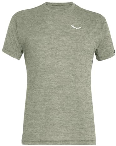 SALEWA Puez Melange Dry'Ton T-Shirt Uomo, Nero (Shadow Melange), 5XL