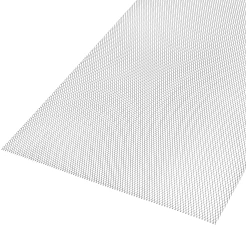 Alu Racing Gitter | 100 * 33 cm silber | Masche 3 * 6 mm | Auto Tuning Renngitter