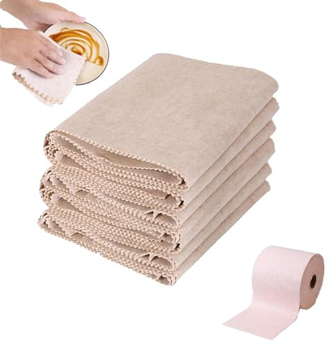 Free Cutting Loofah Cleaning Cloth, Absorbent Oil-Free Loofah Dishwashing Cloth, Natural Loofah Fiber Cleaning Cloth, The Loofah Cleaning Cloth (3m)