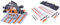 Evolution Power Tools - Scie Circulaire Multi-Matériaux Compatible avec un Guide R185CCSX & Power Tools - Guide pour Scie Circulaire ST1400, Compatible avec Makita, Bosch, Festool