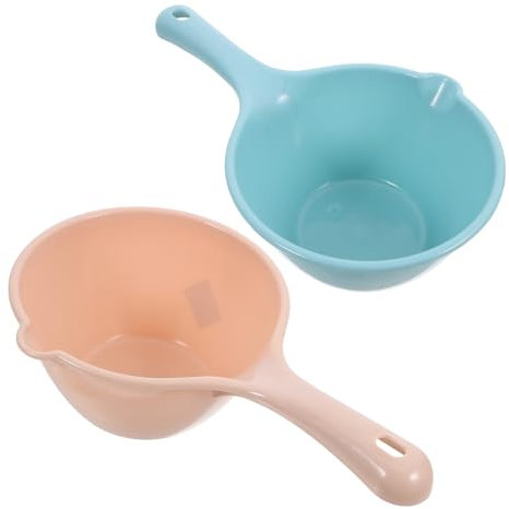PRETYZOOM Louche en Plastique pour Cuisine Et Salle de Bain - Trou de Suspension Profond pour Un Rangement Facile