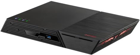 Asustor FLASHSTOR 6 Gen2 FS6806X, 6 Bay M.2 SSD NAS Netzwerkspeicher, AMD Ryzen Quad Core 2.3GHz, 8GB RAM DDR5, 6 M.2 SSD Slots, 10GbE Port, USB4 Type-C, Network Attached Storage