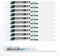 MUOZLOP 10 Pack 225mm Säbelsägeblätter Set，14 TPI Sägeblätter für Säbelsäge，für Metall Säbelsägeblätter (10, 14TPI 225mm)