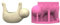 Multifuntional Silicone Mold Sloths Shape Concrete Flower Pots Moulds for Resin Succulent Vase and Pen Holder Making
