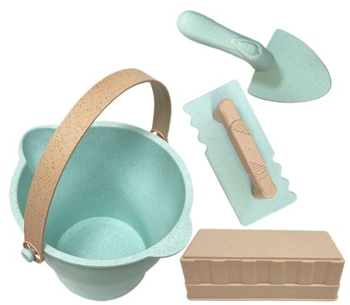 Genérico Juegos De De Playa - Conjunto De Juguetes De Playa | Sand Box Castle Play Beach Set | Castillo Juego De Juguetes De Herramientas De Sandbox De Pala Palaes con Bolsas para Niños Y Niñas