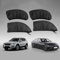 WpecM Sonnenschutz Auto Für Nissan Micra 2010-2016, Uv-Schutz Auto-Sonnenschutz, Atmungsaktive Auto Sonnenschutz, Dehnbar Auto Fenster Sonnenschutz SchüTzt Mitfahrer,2X Front+2X Rear