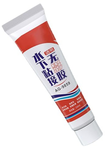 Colle d'étanchéité invisible - Colle étanche puissante - Colle étanche - Pour piscines d'aquarium - Pâte de liaison et remplissage de fuite pour surfaces domestiques