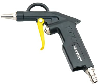 MICHELIN – Pistola Soffiaggio in Alluminio, con Ugello da 25mm x D.2 mm, Pressione Max. 8 BAR