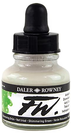 Daler Rowney FW Ink 29.5ml Shimmering Green