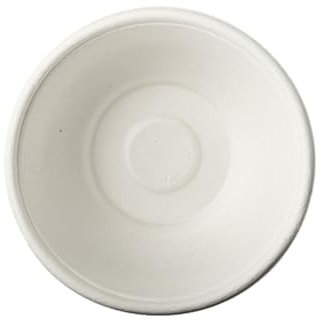 PAPSTAR 500 Schalen, Zuckerrohr Pure 200ml Ø 11,2cm 4,2cm Weiss
