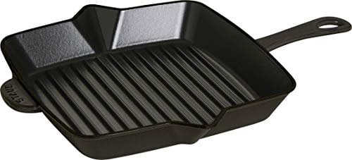 Staub 40510-430-0 Gratella, Rigato, 26 x 26 cm, Nero