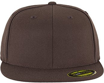 Flexfit Erwachsene Mütze Premium 210 Fitted, braun (brown), L/XL