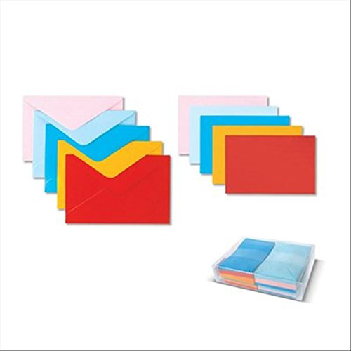 Ellebi Sadoch 8314 Karten und Kuverts Berna, 7,5 x 11 cm, 100er-Packung