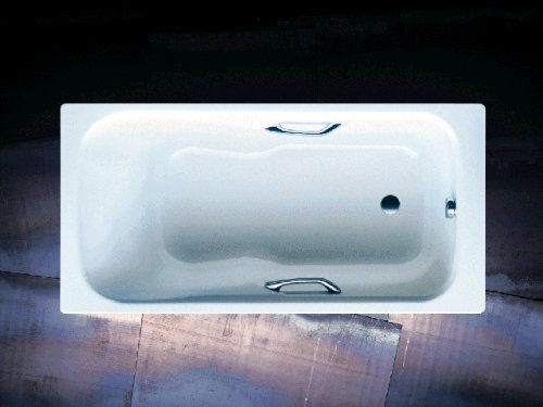 Kaldewei Stahl Badewanne Ambiente DYNA SET STAR 627 Antislip 1600x700mm alpinweiss