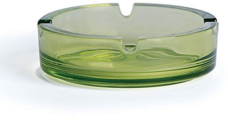 Excelsa Aschenbecher rund, 10.5 cm, Glas grün