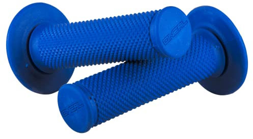 O'NEAL | Motocross-Griffe | Motorrad Enduro | Griffgummis in Diamantenform für bestmöglichen Grip, Härtegrad Medium | MX Grip Diamond Blau | Blau | One Size