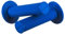 O'NEAL | Motocross-Griffe | Motorrad Enduro | Griffgummis in Diamantenform für bestmöglichen Grip, Härtegrad Medium | MX Grip Diamond Blau | Blau | One Size