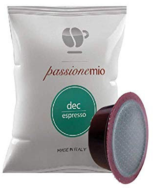 Lollo Caffè 200 Capsules Passionemio mélange DEC expresso décaféiné