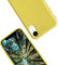 eplanita Eco Mobile Phone Case Compatible with iPhone XR, Plant Fibre, Drop Protection Cover, Durable and Sustainable (for iPhone XR, Yellow)